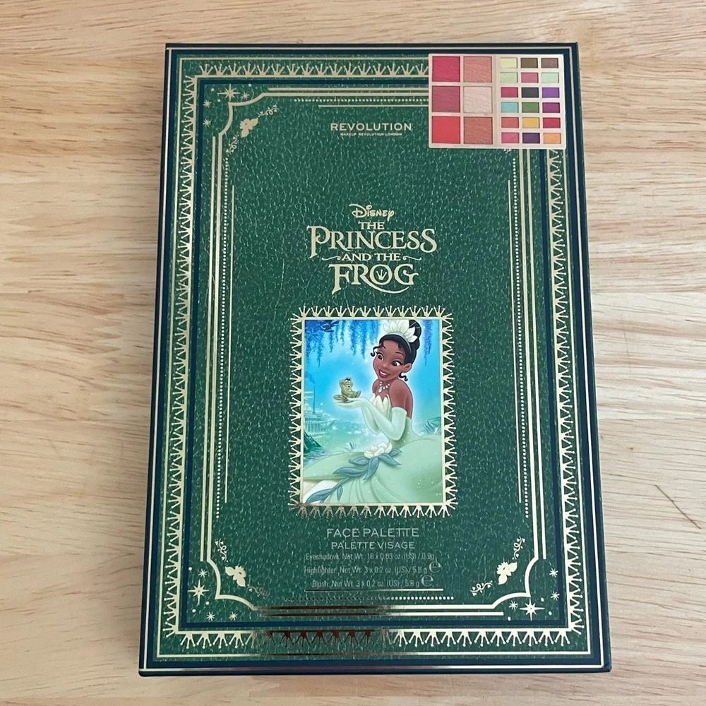 Makeup Revolution Palette Disney Princess & the Frog Tiana NEW Storybook
